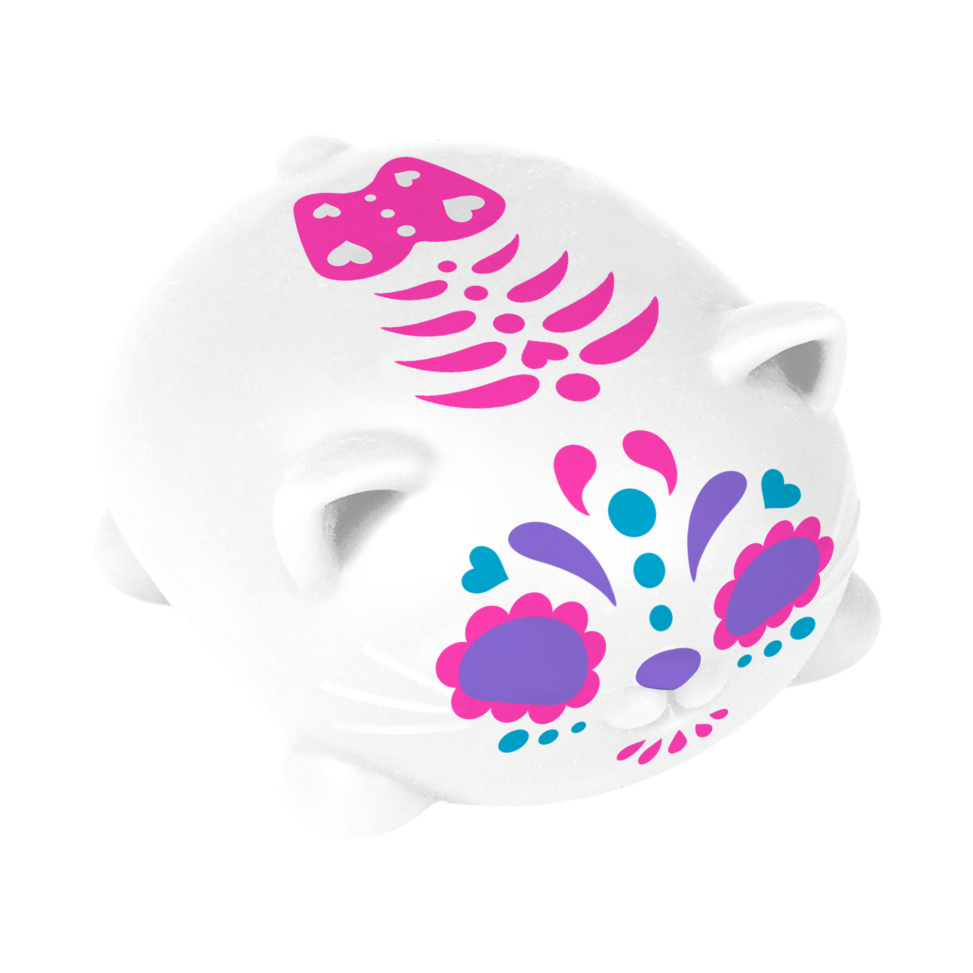 Schylling NeeDoh Sugar Skull Cats - Sensory Toy with a Satisfying Dough Filling - Image 4